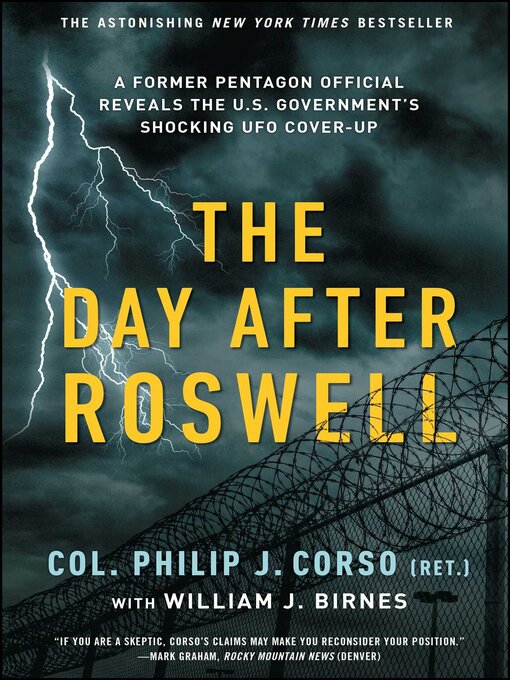 Title details for The Day After Roswell by William J. Birnes - Available